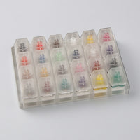 Mechanical Keyboard Switch Tester Percussive Switch Tester with Acrylic Frame Compact Hardware for Desk