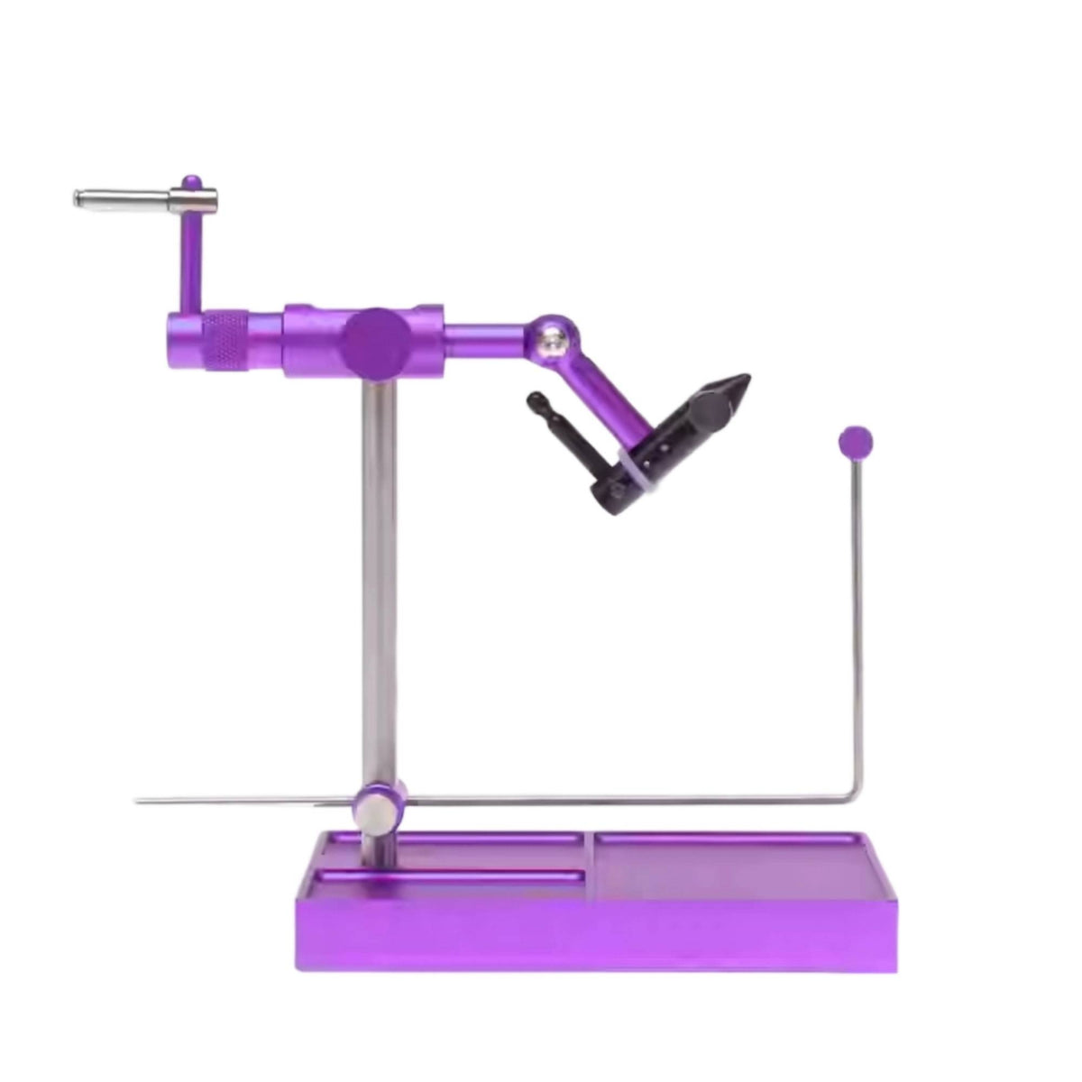 Rotary Fly Tying Vise Bench Top Fly Tying Vise Balanced Tool for Hobbyists