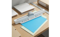 30-Hole Punch Manual Loose-Leaf Hand-Operated A4 Paper Punch for Notebook, Workbook