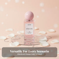 Glass Perfume Spray Bottle Reusable Refillable Perfume Bottle 3.4oz Travel Dispenser Portable Cosmetic Container Complimentary