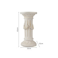 Roman Column Pedestal Decorative Column Pedestal Timeless Pillar Stand, for Weddings