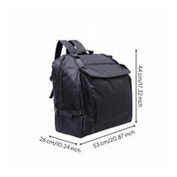 Padded Accordion Bag Portable Instrument Carrier Wear Resistant Music Gear Oxford Cloth for Musicians