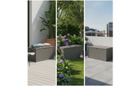 Storage Box with Gas Struts Weather-Resistant Patio Storage Box Large for Homeowners, Gardeners, Garden, Terrace