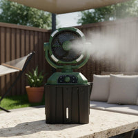 Camping Fan with Tank Misting Fan with Water Tank Portable for Campers, Campers, Tent, Patio