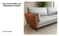 Minimalist Design Three-Seater Settee durable Wood Legs Reception Sofa Deep Seat Living Room Furniture Multiple Sizes Available for households, Apartment Dwellers, Office Managers, Lounge