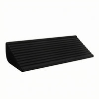 Ribbed Top Foam Exercise Inclined Block Textured Exercise Inclined Block Matte Finish Incline Board Rounded Edges for Stretching, Balance