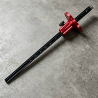 Parallel Marking Gauge Double Inch and Mm Scale Parallel Scribing Tool Aluminum Alloy Woodcraft Marking Gauge for Woodworkers, Carpenters, Workshop
