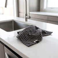 Ivory Dish Cloths Microfibre Cloth, 30cm x 30cm Microfibre Cleaning Cloths, High Absorption Weave for Kitchen and Household Tasks