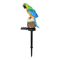 Garden Stake Light with Parrot Tropical Solar Parrot Light Small for Flower Bed