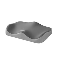 Height Boosting Memory Foam Posture Cushion Coccyx Pressure Relief Ergonomic Student Seat Cushion Adjustable Straps Contoured Booster Seat Pad for Students, Children, Classroom, School