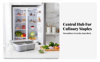 4 Pieces Soft-Bottom Freezer container Airtight closure Food meal freezer trayp Box adaptable