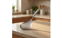 Noodle Strainer Ladle Easy to Clean Strainer Ladle Rustproof Skimmer Spoon