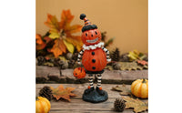 Resin Figurine with Base Halloween-Themed Character Sculpture Carved Decorations for Collectors, Shelf, Entryway Table