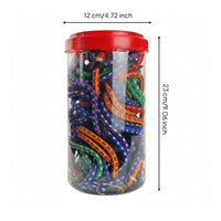20 Pieces Bungee Cord Bucket Set Elastic Bungee Cords Fastening Gear for Luggage