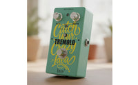 Metal Tremolo Pedal with Toggle Switch Compact Tremolo Pedal Analog Negative Center for Guitarists, Pedalboard