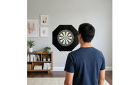 Throwing Board Surround Interlocking Design Throwing Board Wall Protector Easy Assembly EVA Foam Backboard for Basement, Bar