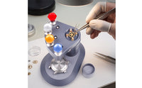 4-Pin Watch Hand Presser Tool Precision Watch Hand Setting Press Benchtop for Workbench