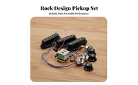 SSS Guitar Wiring Harness Tone Electric Guitar Electronics Kit Saves Installation Time Prewired Pickup Set for Beginners