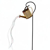 Flowing Water Effect Watering Can Solar Light Energy Saving Solar Watering Can Light Waterproof for Landscape, Patio, Pathway