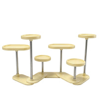 Multi-Level Figurine Display Rack 6-Tier Figurine Display Shelf Stable Holder Sturdy for Collectors