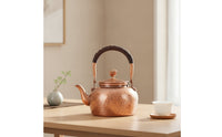 Hammered Copper Teapot Vintage Style Copper Teapot Decorative Tea Vessel for Collectors