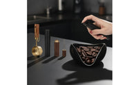 4 Pieces Coffee Bean Measuring Tray with Spray Bottle Ceramic Coffee Measuring Set Expertcertified