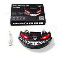 Solar Demon Eye LED Decorative Light for Car Rear Window