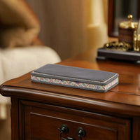 Jewelry Display Tray Velvet Jewelry Tray with Fabric Top for Vanity