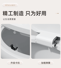 星优家用垃圾桶2025新款卫生间厕所专用带盖大容量客厅厨房夹缝