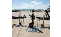 Trailer Support Wheel Side-Mount Trailer Support Wheelwith Hardware Swivel for Utility Trailers, Towing