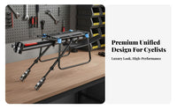 Easy Installation Quick Release Bike Rack High Load Capacity Rear Bike Rack Heavy Duty for Touring Cyclists, Commuters, Commuting