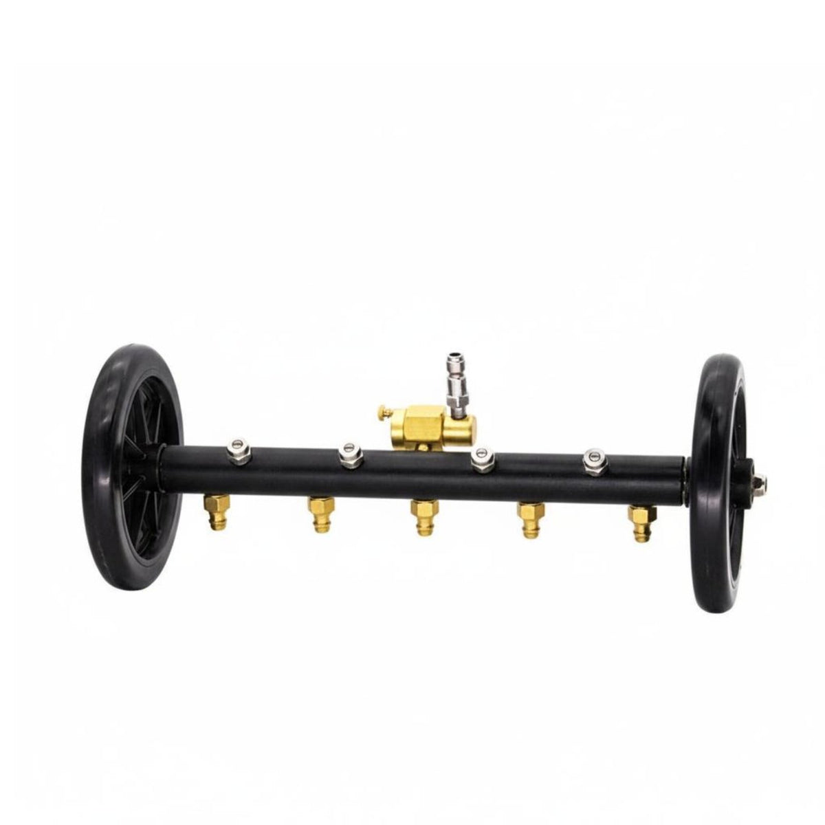 Undercarriage Cleaner Quick Connect Car Underbody Washer Hot Water Compatible Wheeled Pressure Washer Attachment for Maintenance Experts