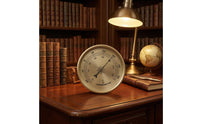 Round Analog Thermometer Decorative Measuring Device