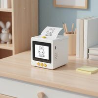 AI Voice Printer Builtbuilt-in Display Clever Sticker Printer Cute Gift Children's Gadget