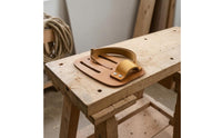 Leather Tool Holder Rectangular Belt Tool Holder Everyday Carry Belt Organizer Pocket-Style Work Gear Strong Stitching