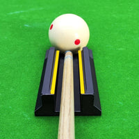 Billiards Cue Practice Tool Low-Profile Cue Guide with Side Rails Stable Billiard Rod for Beginners