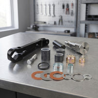Replacement Gimbal Bearing Kit with Lever Arm Compatible Bearing Seal Kit Marine-Grade Hardware Corrosion-Resistant for Mechanics, Boat Owners, Workshop