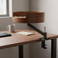 Solid Wood Construction Desk Cat Perch Space-Saving Design Suspended Desk Cat Nest Heavy Duty for Workspace