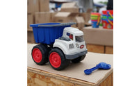 Movable Parts Large Dump Truck Toy Sturdy Plastic Toy Construction Vehicle for Toddlers, Sandbox