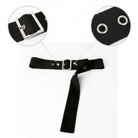 Textile Belt with Buckle Minimalist Eyelet Belt Versatile for All Genders for Women, Dresses, Coats