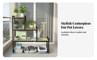 Space-Saving Design Trapezoidal Cat Shelf Sturdy Frame Multi-Level Cat Shelf long-lasting Pet Furniture Modern Aesthetic for People with Small Homes, Home Decor lovers, Balcony, Indoors, Living Room, Bedroom