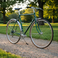 Silver Full-Coverage Bike Fenders Minimalist Front and Rear Fenders Streamlined Front and Rear Mudguards Easy to Install for Commuting