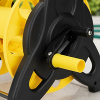Ergonomic Design Garden Hose Reel Cart Easy Mobility Water Hose Reel Heavy Duty for Car Washing, Yard, Patio