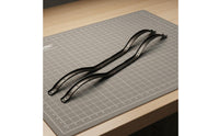 RC Chassis Rail Set Metal Chassis Rail Set Black for All-Terrain Crawling