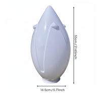 Courtyard Light Shade White Acrylic Diffuser Classic Look for Gardens