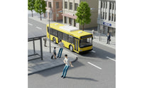 1/64 Leaning Man Figure Highly Detailed Figures Fine Workmanship Model People for Diorama, Architecture Display