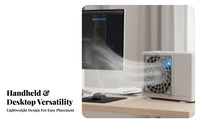 Portable Air Chiller Fan Mini Air Conditioner Fan Multi-Speed for Office, Bedroom