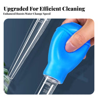 Strong Suction Aquatic Waste Remover Multifunctional Aquatic Aquarium Waste Remover Multi-Functional Tool for Turtle Owners