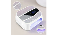 LED Nail Lamp Professional Gel Polish Curing Lamp Nail Dryer with Timer Fast Drying Desktop for Manicurists, Home Manicure