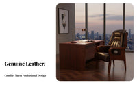 Reclining Computer Chair Managerial decompresssign rotating Seat Highspine-supporting Ergonomic Support for Professionals